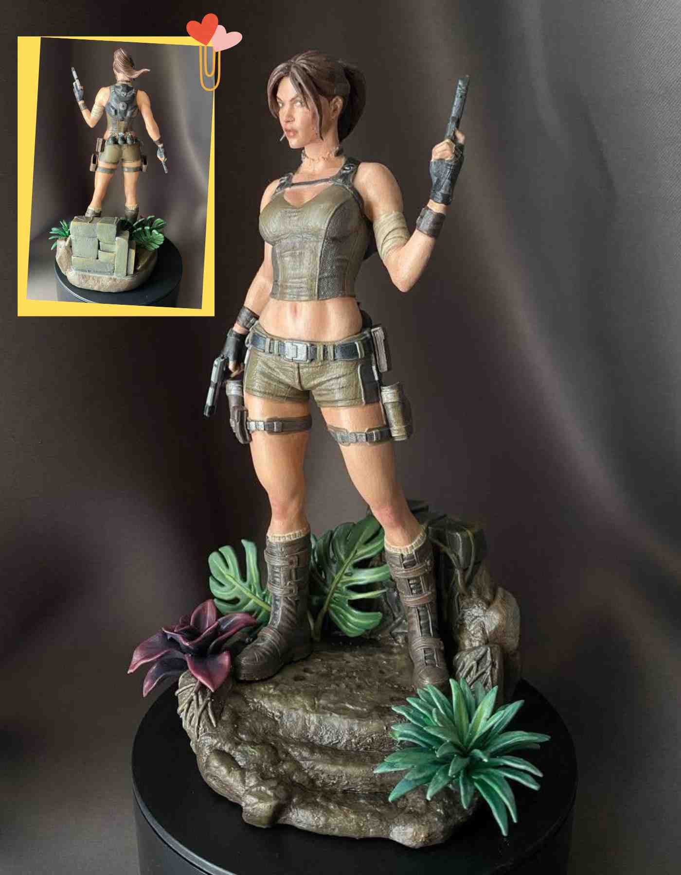 Lara Croft Decor - Custom made Decor for Minimalist home