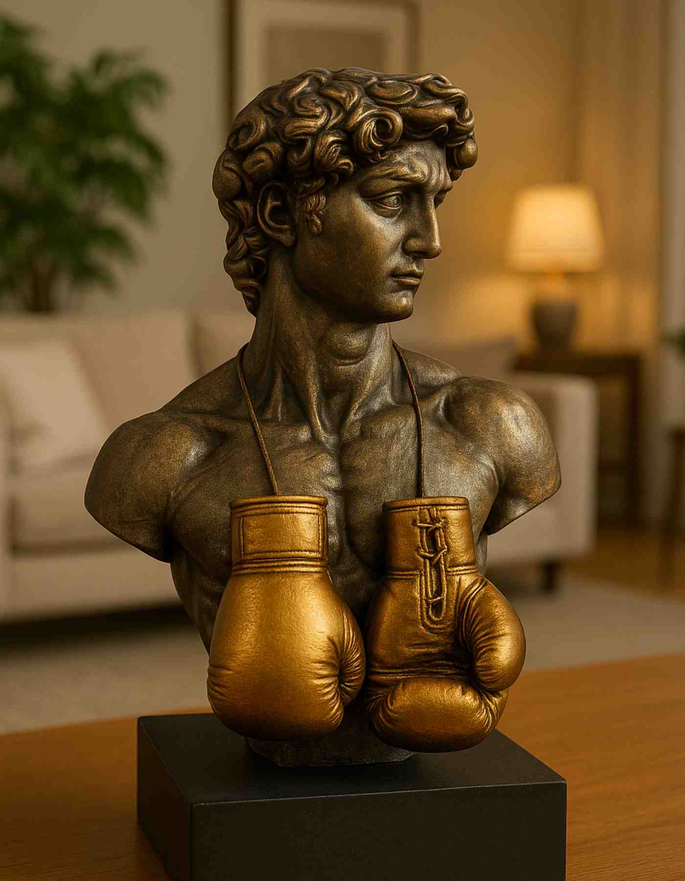 Custom made Boxing Collectables  Custom 3D Printed Boxer Sculptures