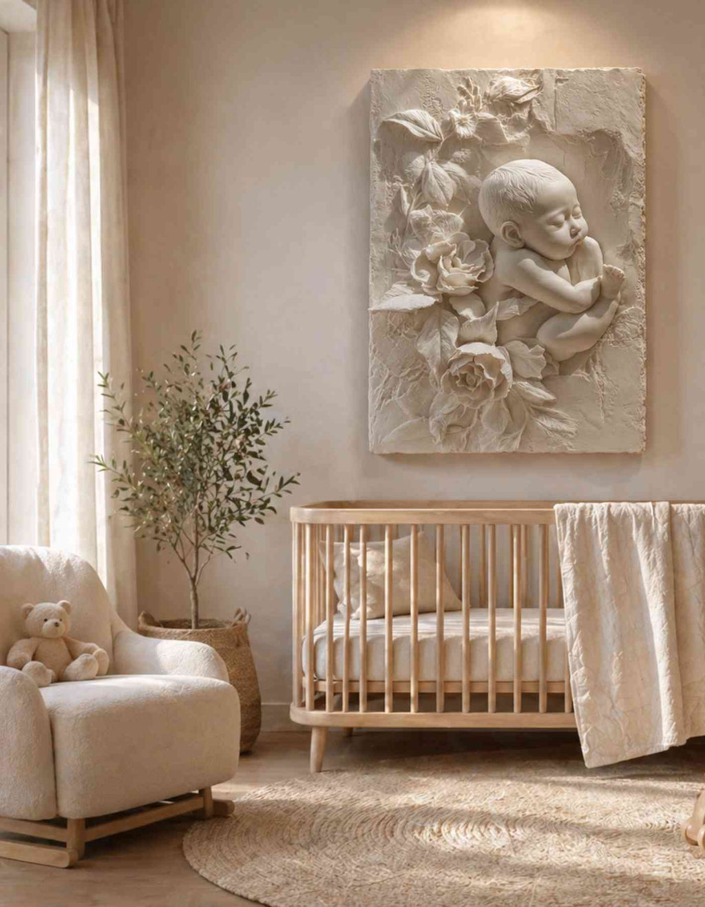 Custom relief wall art