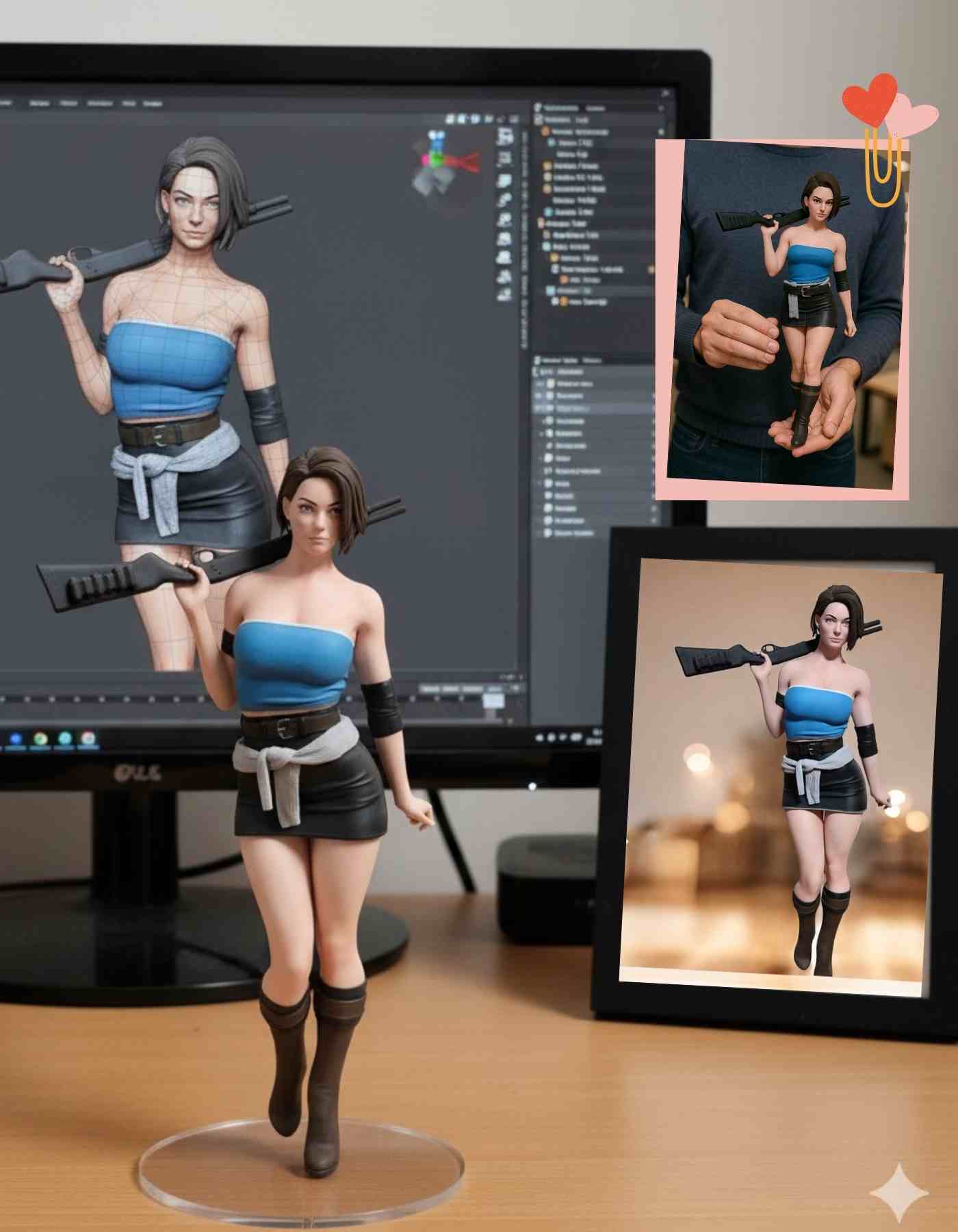 AI image to 3d model ( Actual 3D figurine that you can hold)