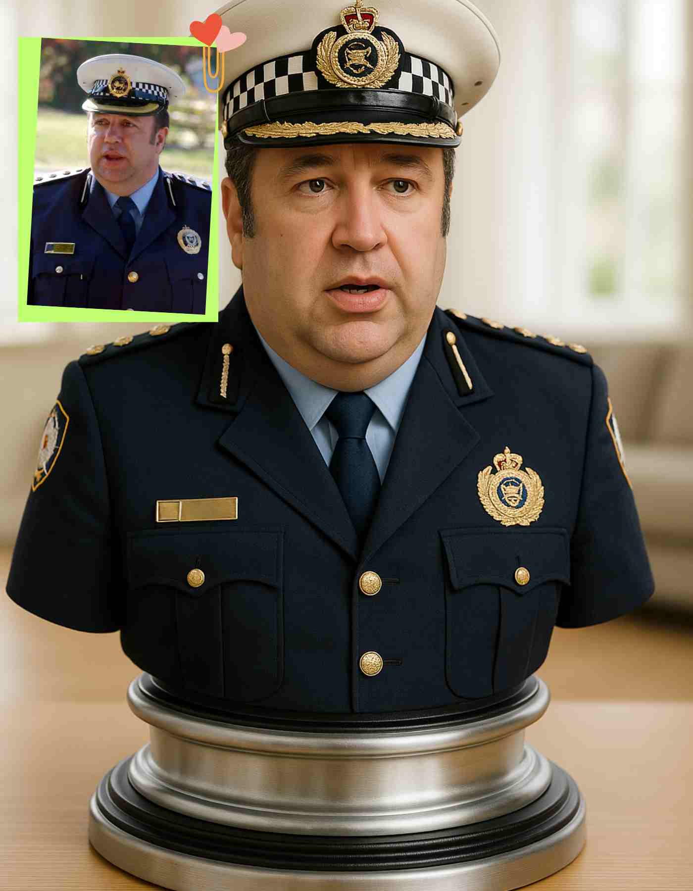 Custom Police gifts- Custom made Personalized Police Officer Gifts / Sculptures