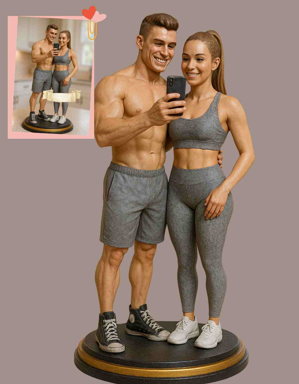 Personalized Fitness Gifts: Custom 3D Sculptures for Active Lifestyles!