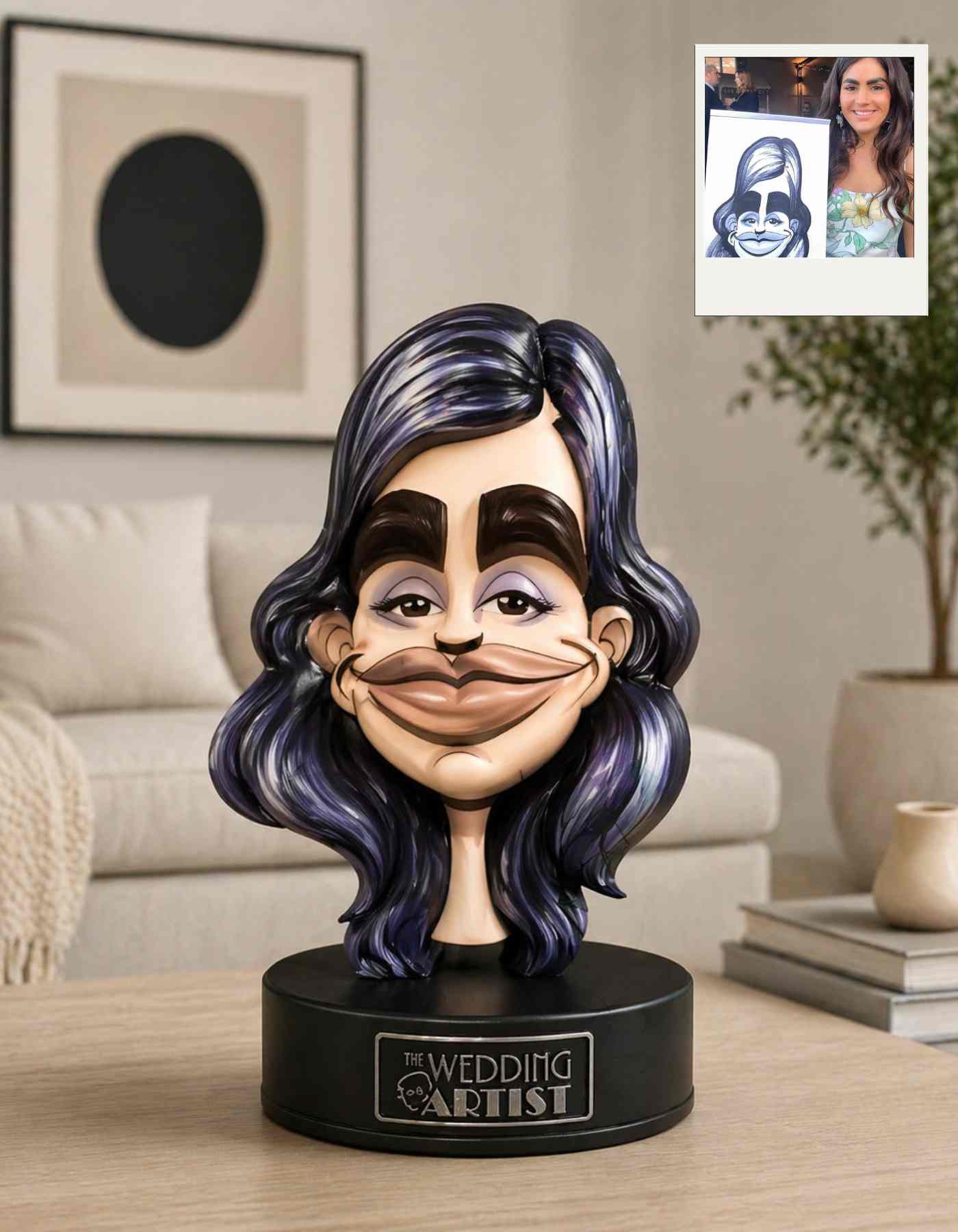 Caricature Sculpture : 3D caricature from photo