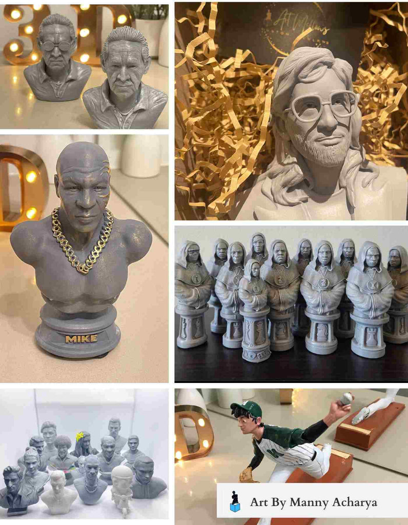 Custom 3D printing-Send your stl file and get 3d printed figurine