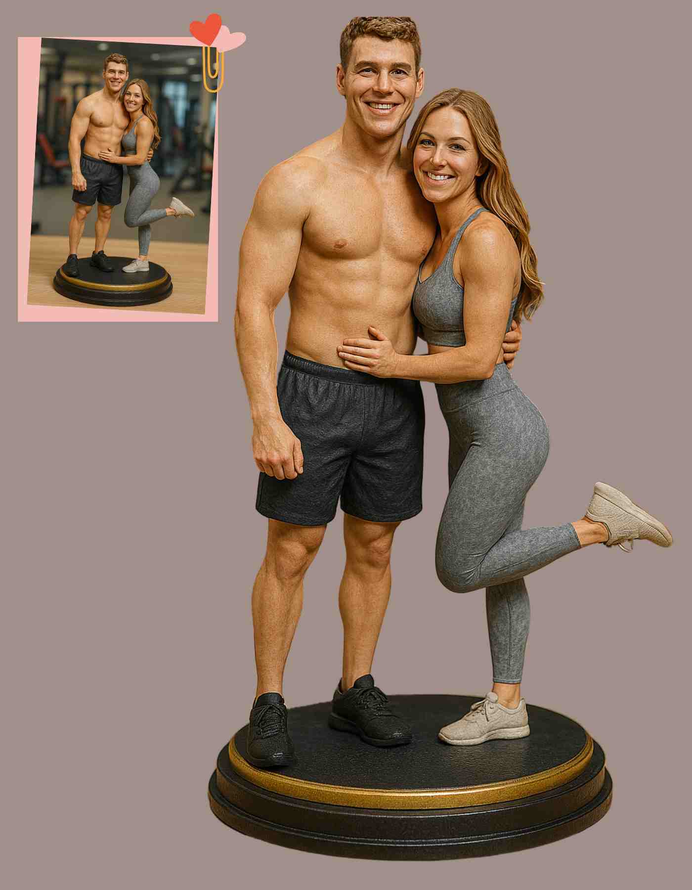 Personalized Fitness Gifts: Custom 3D Sculptures for Active Lifestyles!
