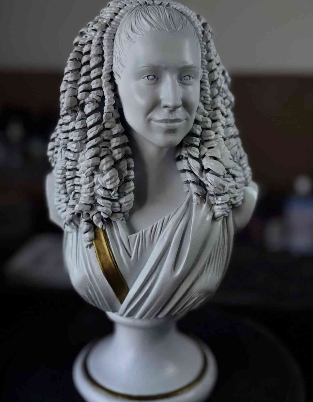 Bust sculpture:  Personalized 3D Art for Timeless Elegance!
