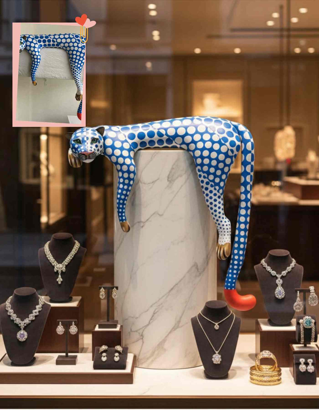 Custom Sculptures for Luxury StoreFront