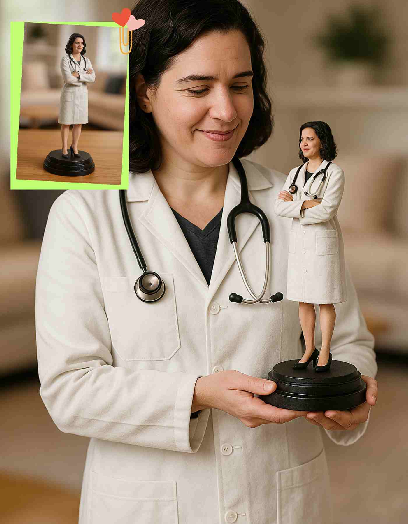 Custom gifts for doctors : Personalized 3D Printed Keepsakes for Décors!