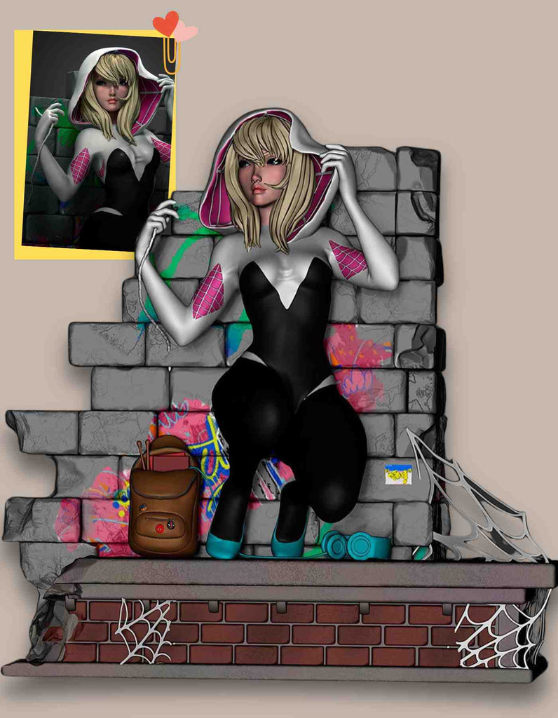 Spider Gwen collectibles- Custom made Edits for serious collectors