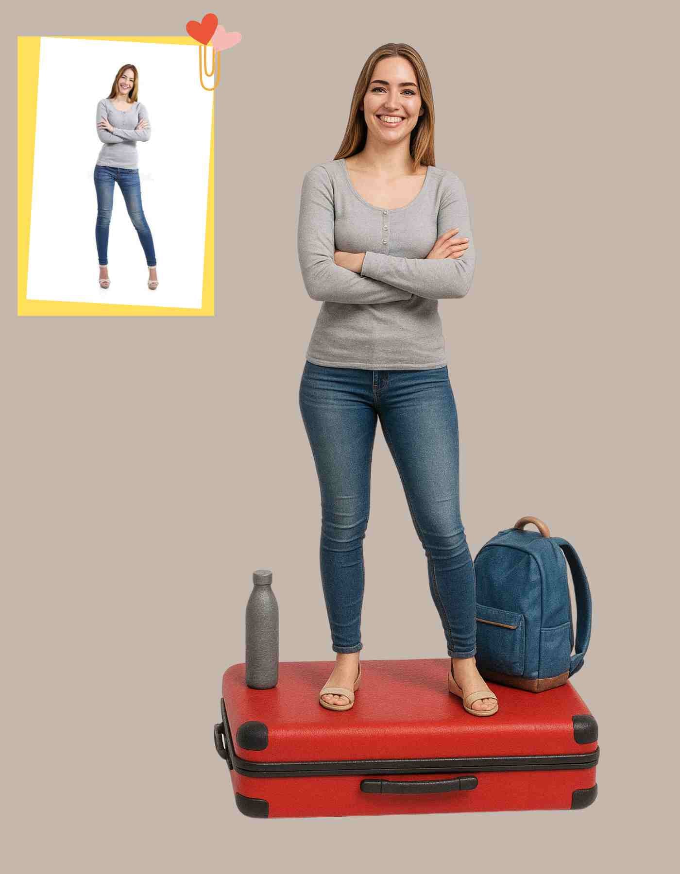 3D Mini me Figurines with fancy custom base