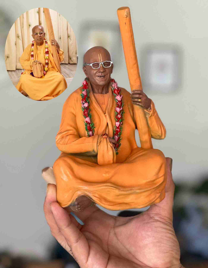 Gopal Krishna Goswami maharaj Statue- ISKON  Chairman Statue