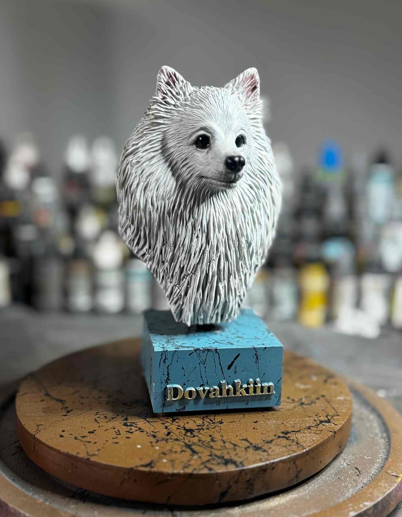 Custom pet gifts for owners. Luxury 3D pet sculptures