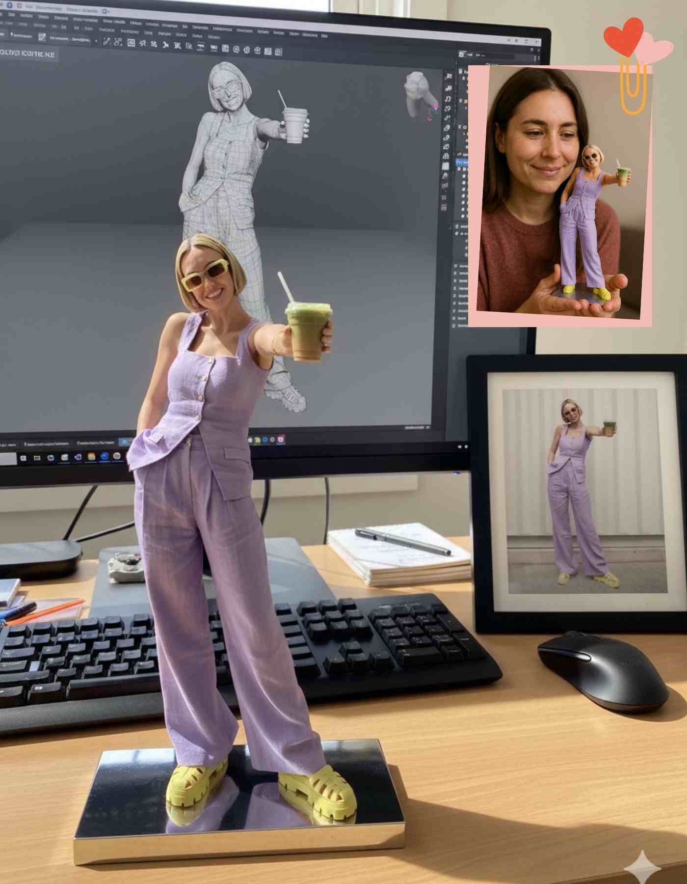 AI image to 3d model ( Actual 3D figurine that you can hold)