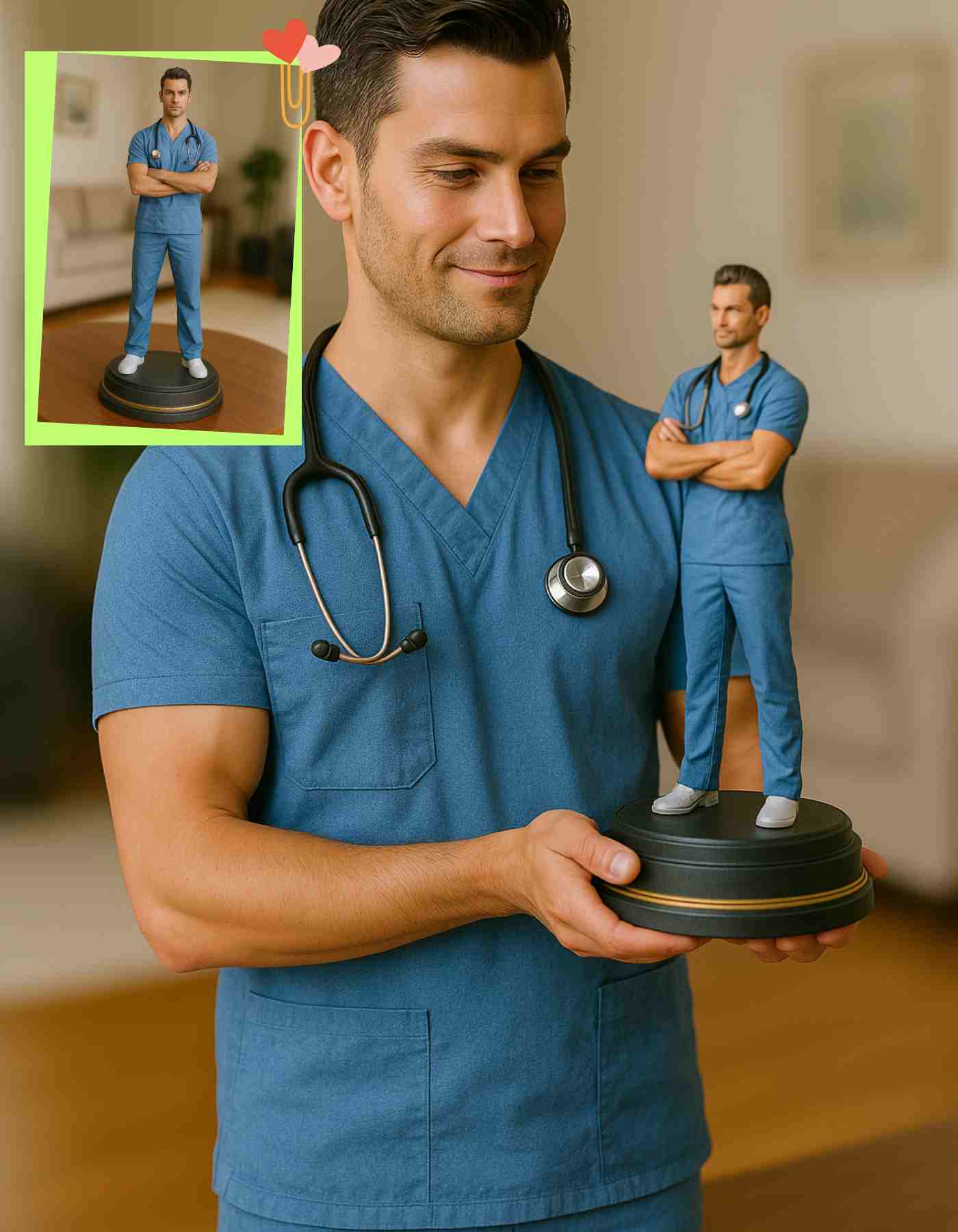 Custom gifts for doctors : Personalized 3D Printed Keepsakes for Décors!