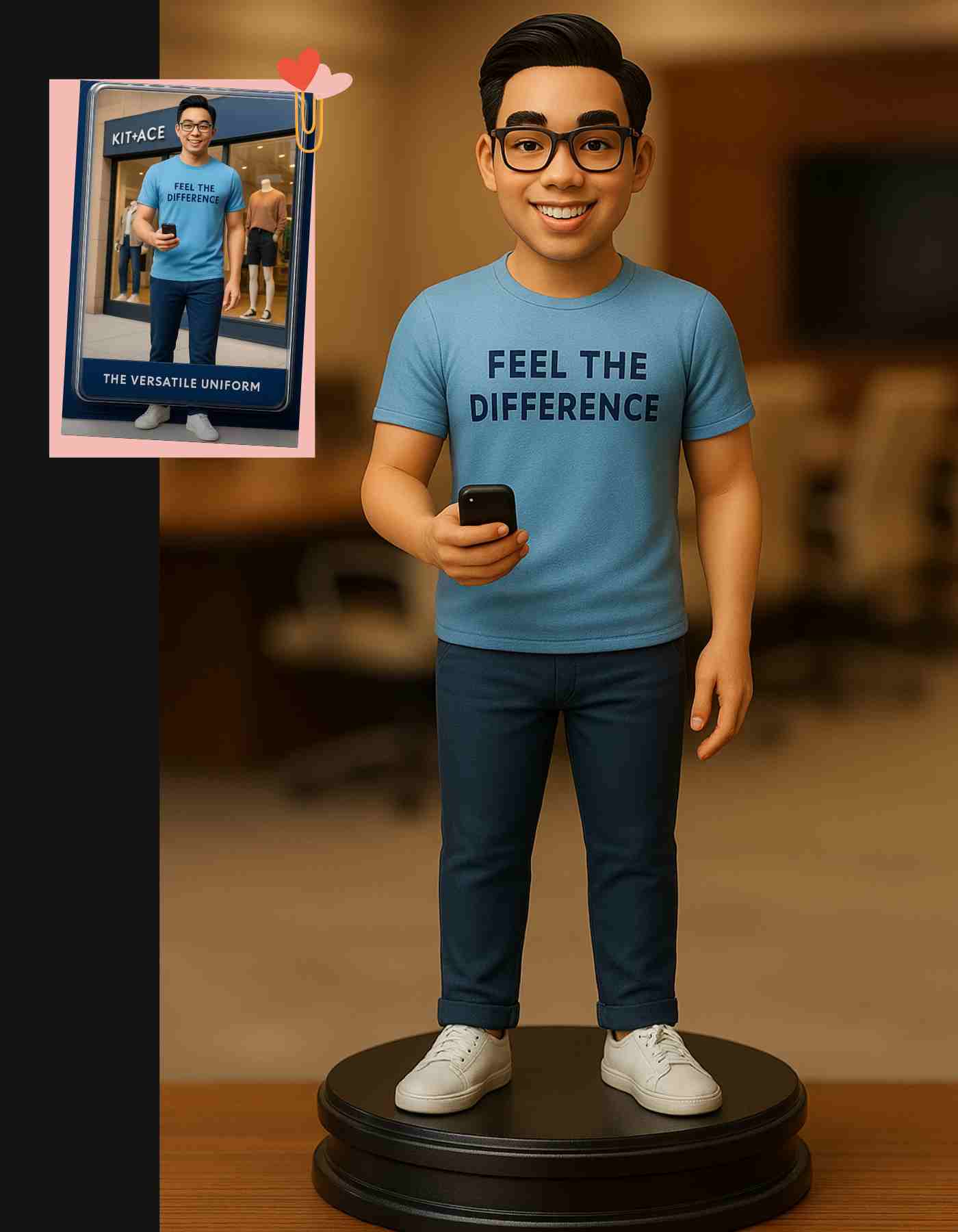 AI image to figurine : Crafted like art. Made for you