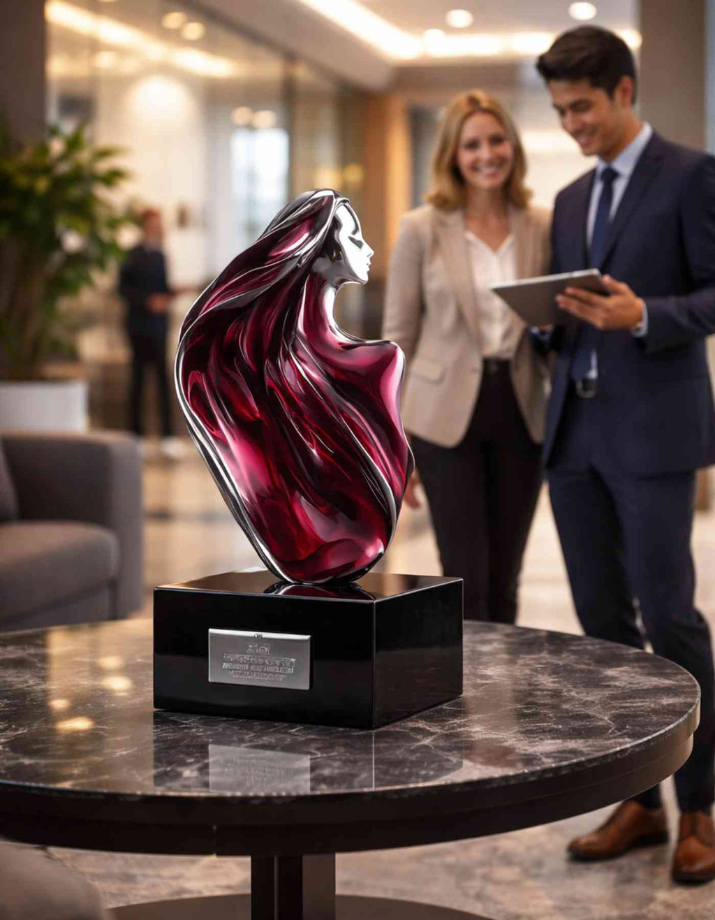 Display worthy Custom Logo Sculptures Made to Order for Brands, Offices, Events Pros!