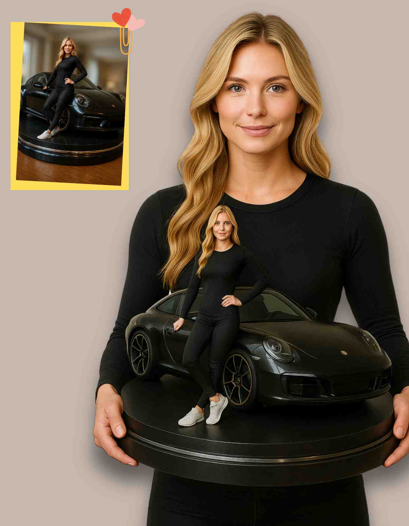 Unique gifts for car lovers- Custom made from pics