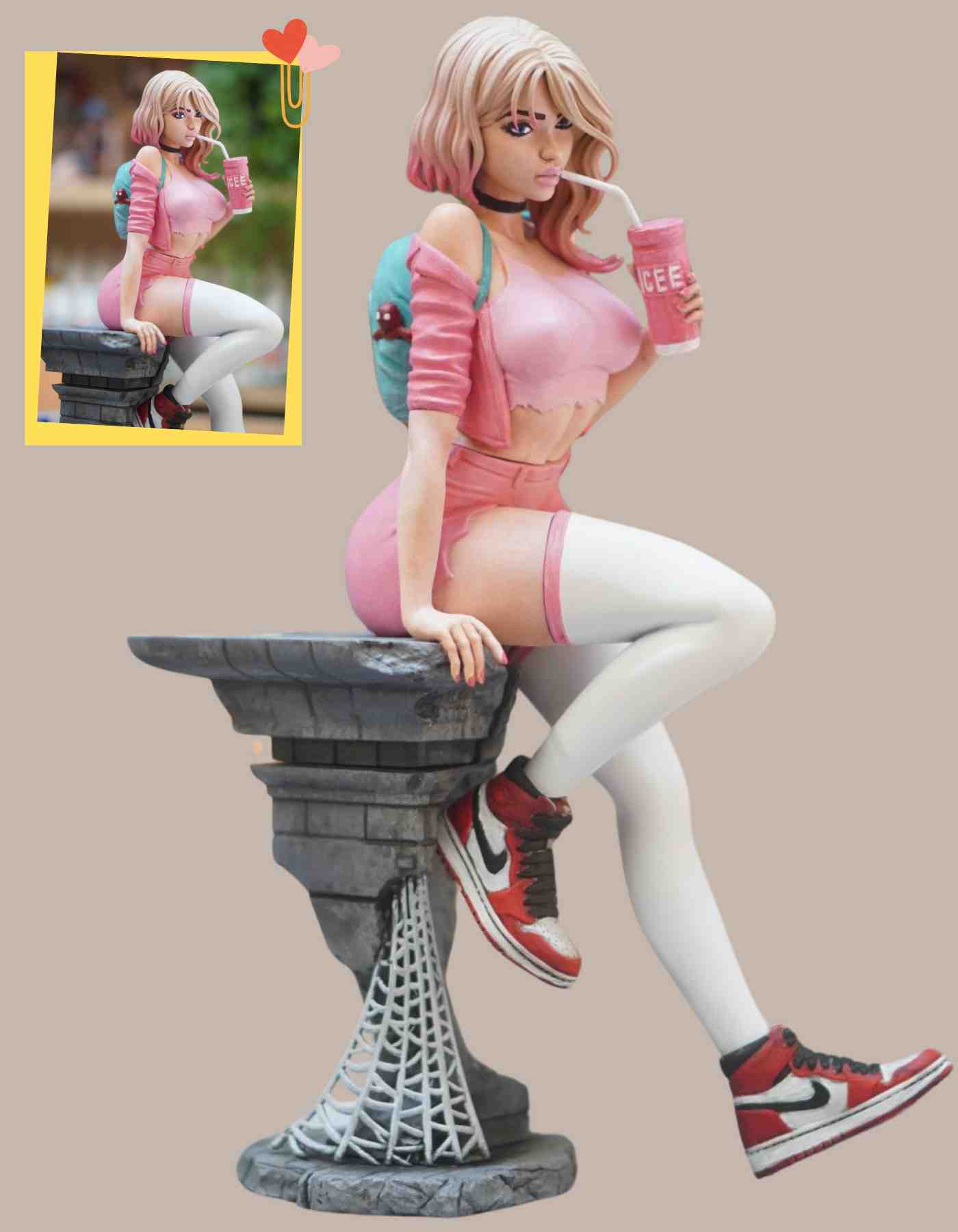 Sideshow Alternatives:  3D Sculpted & 3D printed in any pose you want ( we can make any customization)