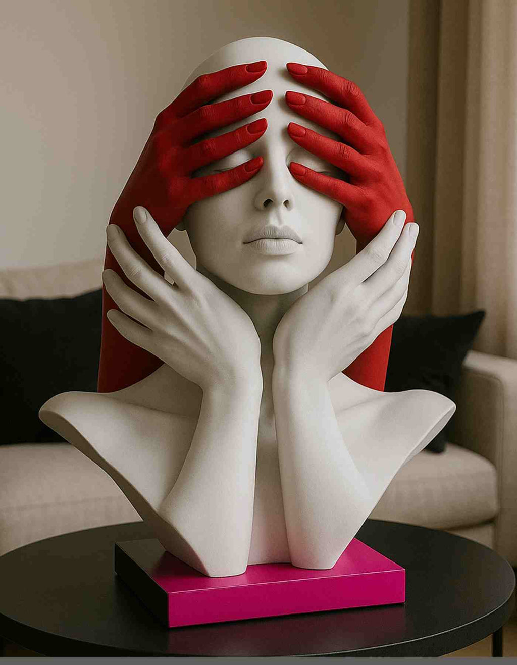 Echo Bloom | Resin Modern Decor for Shelves & Desk Top