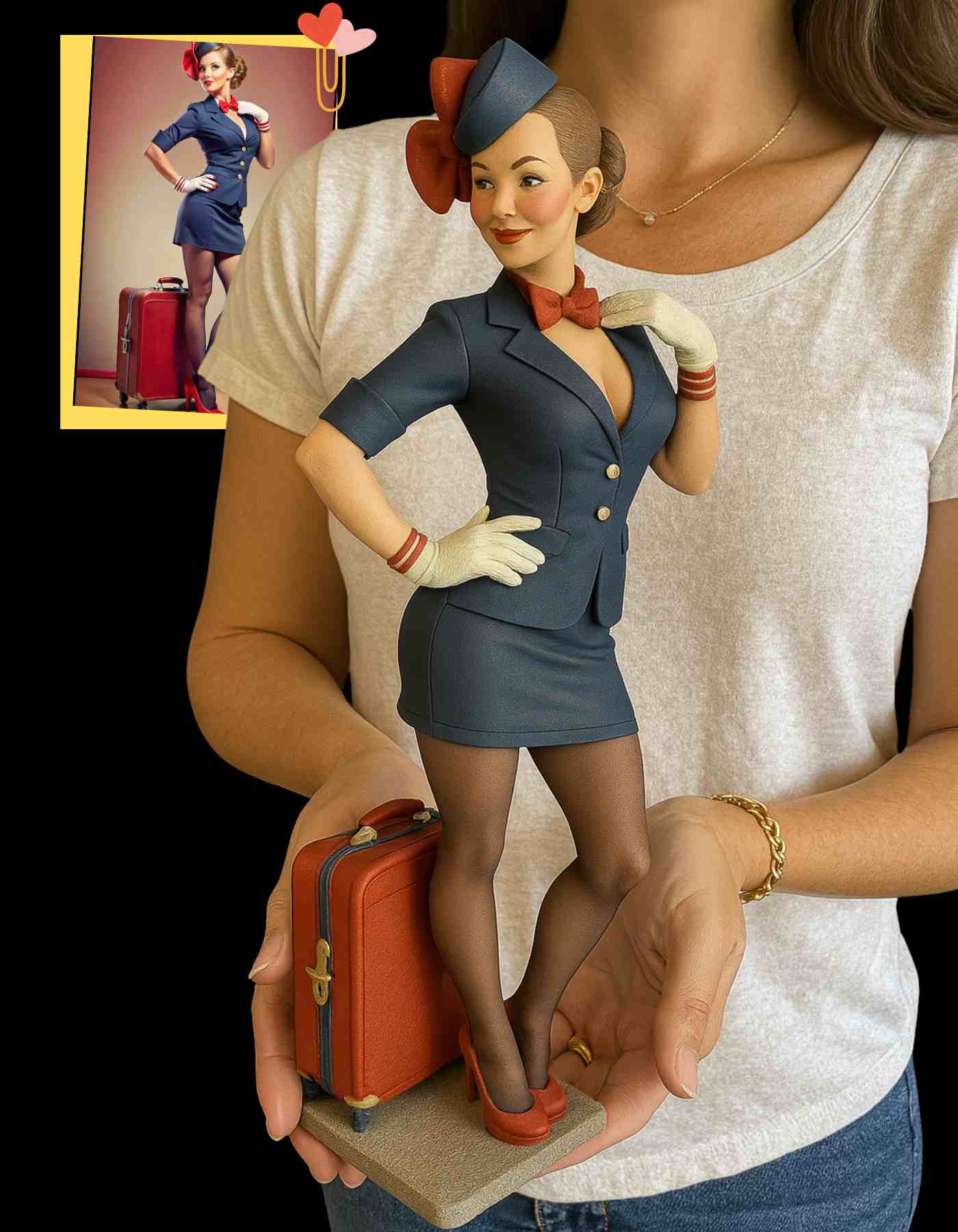 Custom action figure diorama as Business Gifts