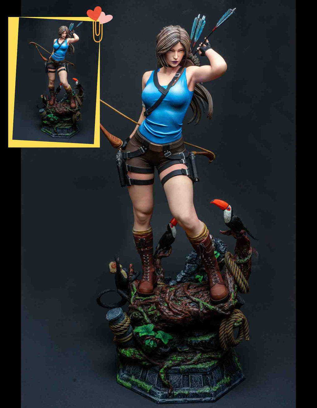 Sideshow Alternatives:  3D Sculpted & 3D printed in any pose you want ( we can make any customization)