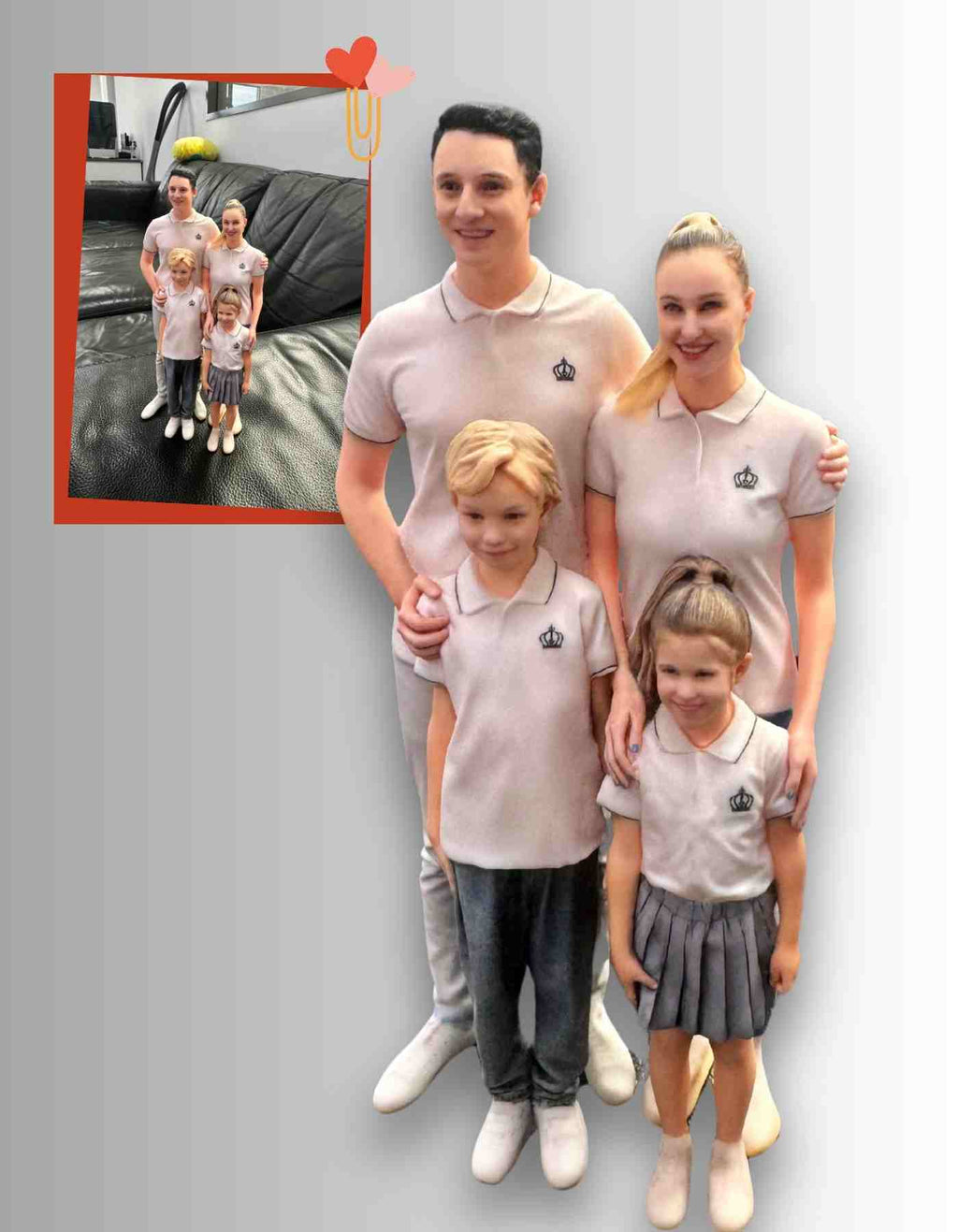 3D family - Celebrate the love that holds your family together