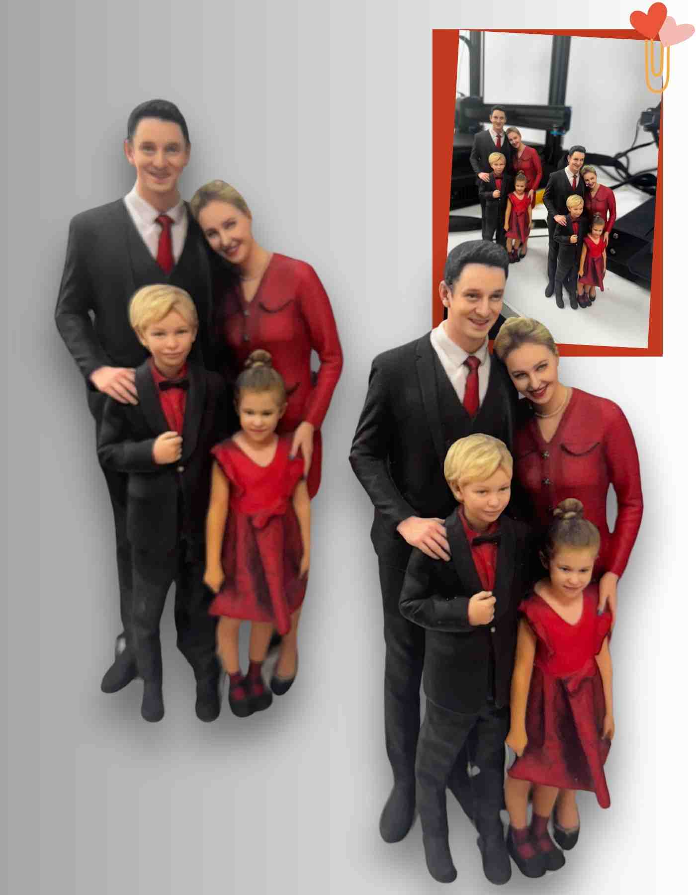3D family - Celebrate the love that holds your family together