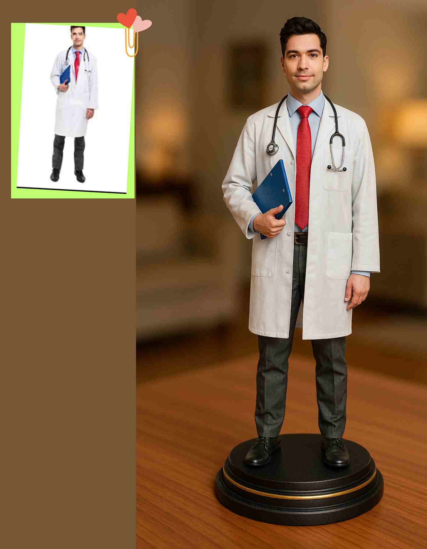Custom gifts for doctors : Personalized 3D Printed Keepsakes for Décors!