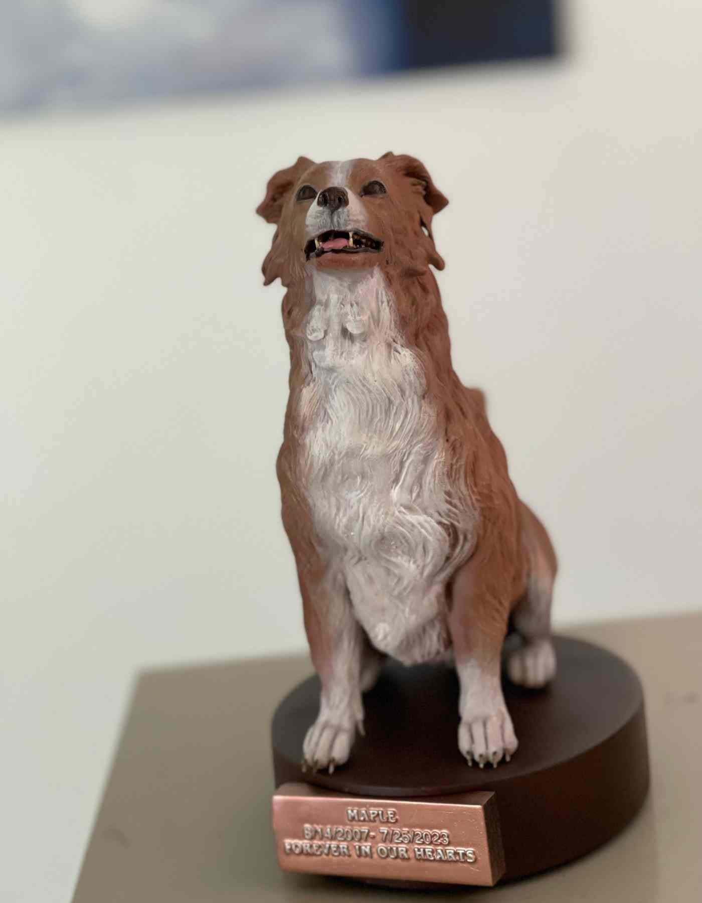 Animal figurine custom made any pose: Turn Pet Into a Masterpiece( Exotic Pets Only)