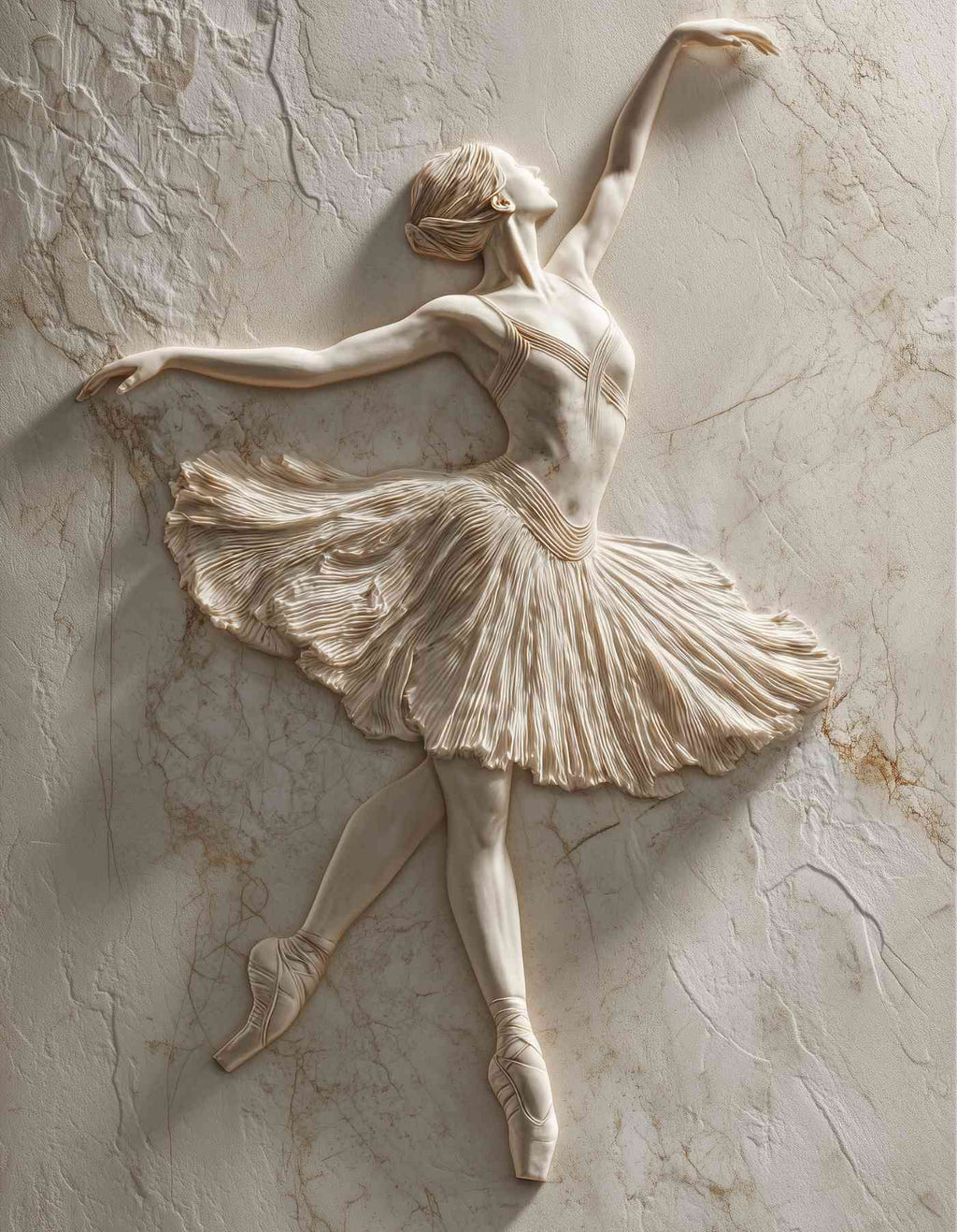 Custom relief wall art