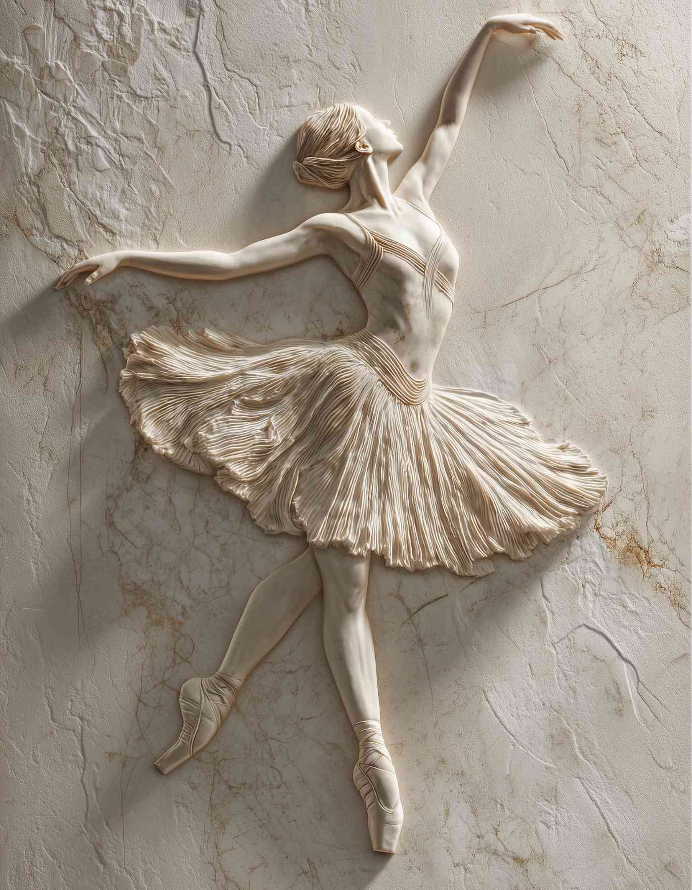 Custom relief wall art