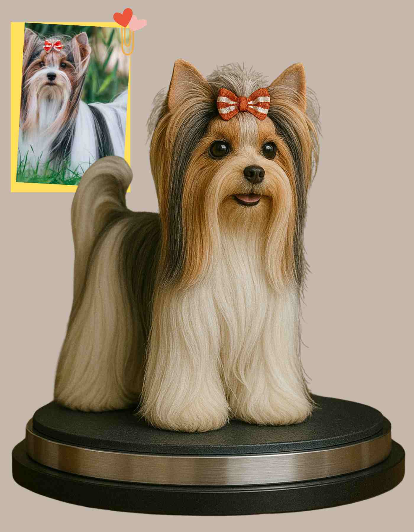 Custom pet gifts for owners - Personalized 3D Sculptures of Your Beloved Pets