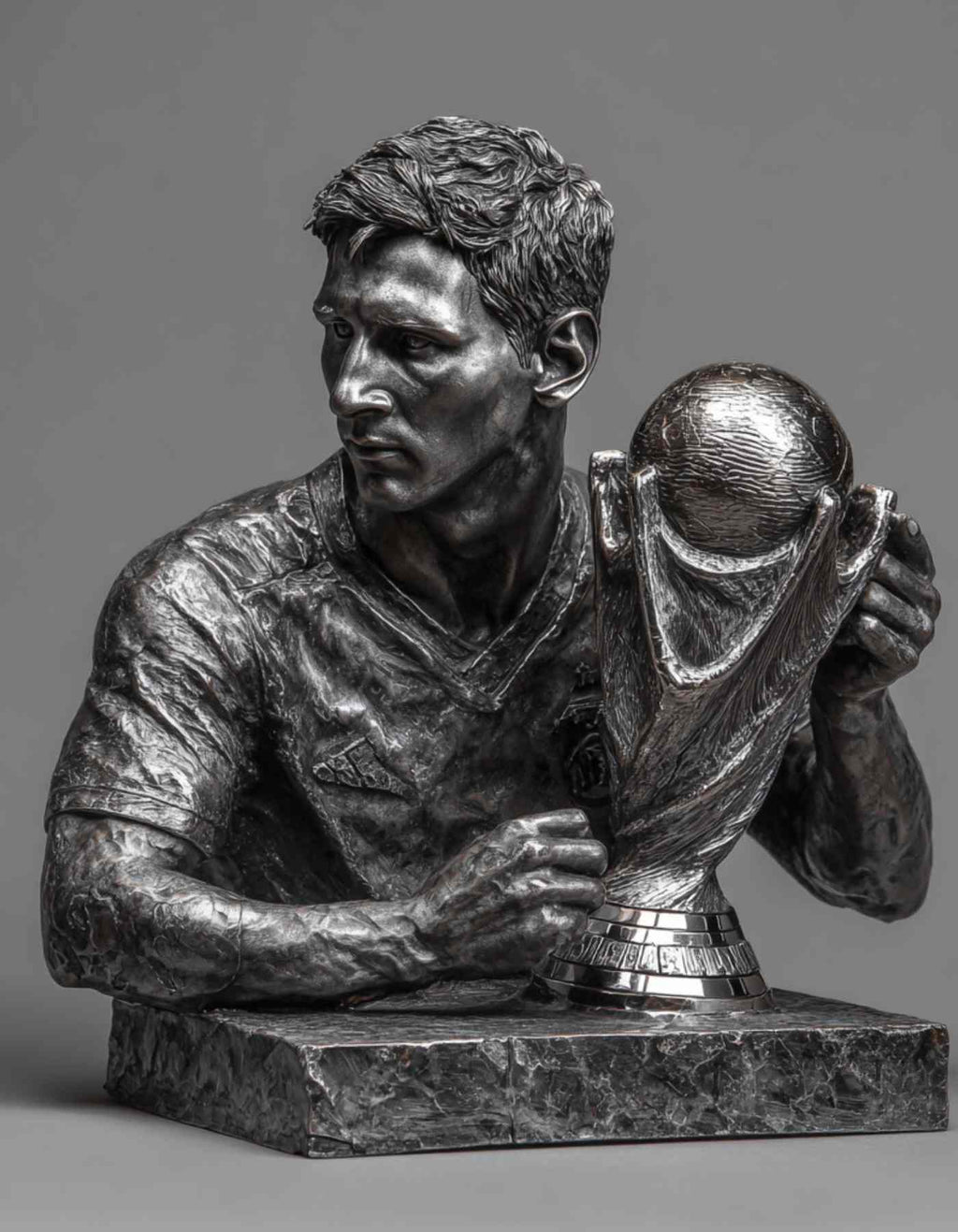 Custom Messi sculpture in your fave outfit and pose