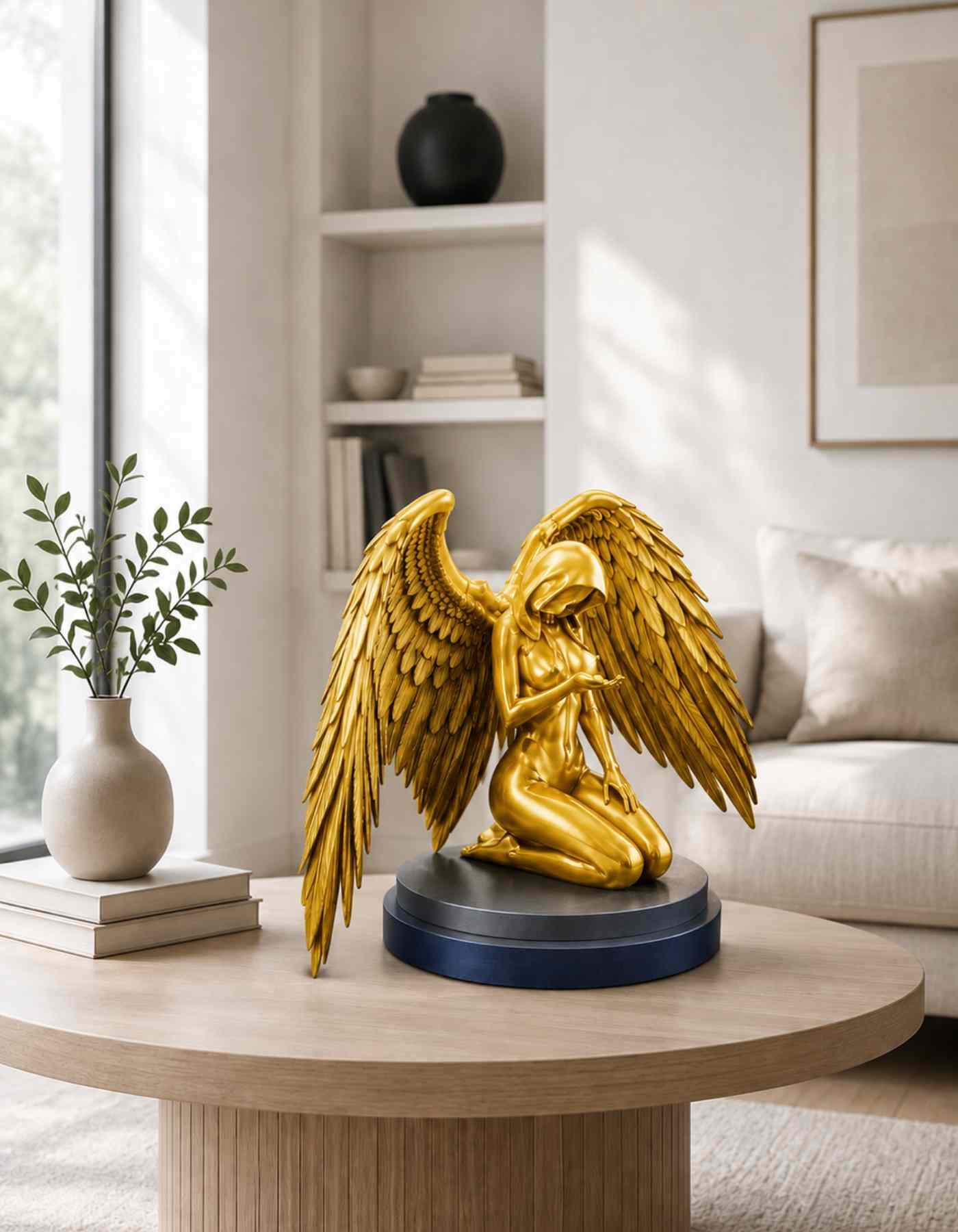 Winged Angel Sculpture