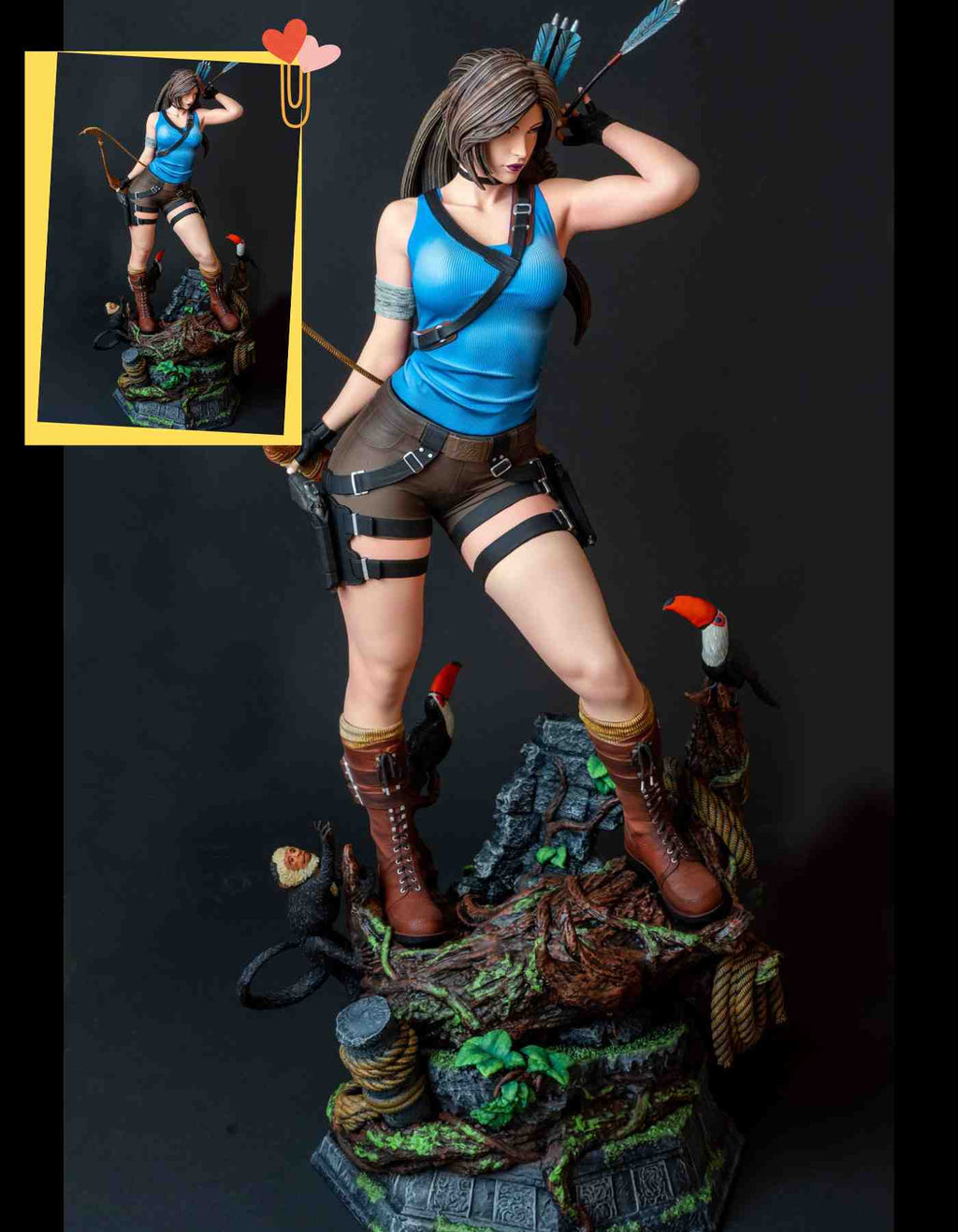 Lara Croft Decor - Custom made Decor for Minimalist home