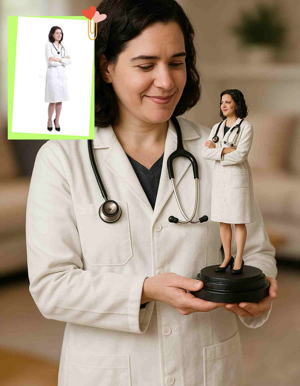 Custom gifts for doctors : Personalized 3D Printed Keepsakes for Décors!