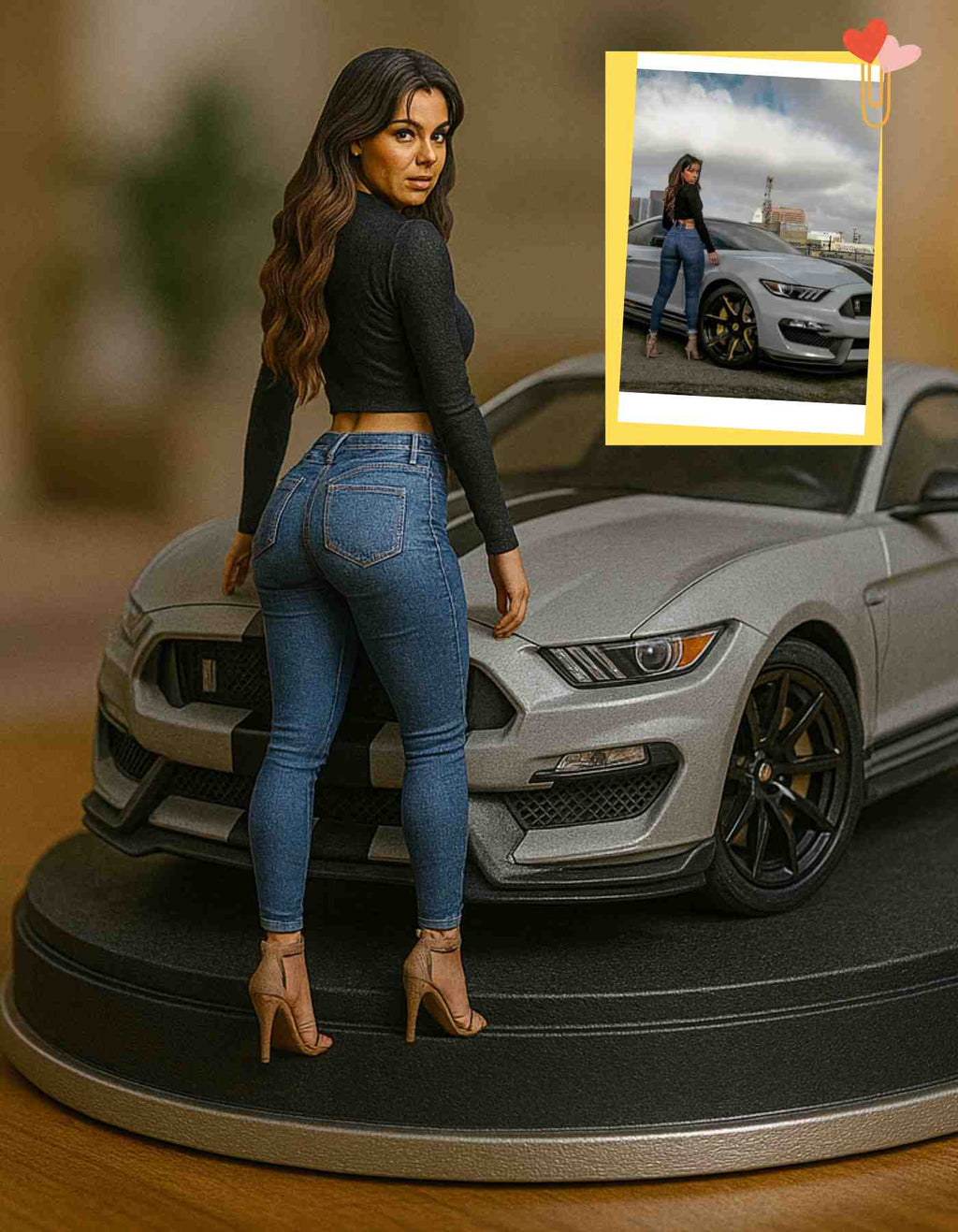 Unique gifts for car lovers- Custom made from pics