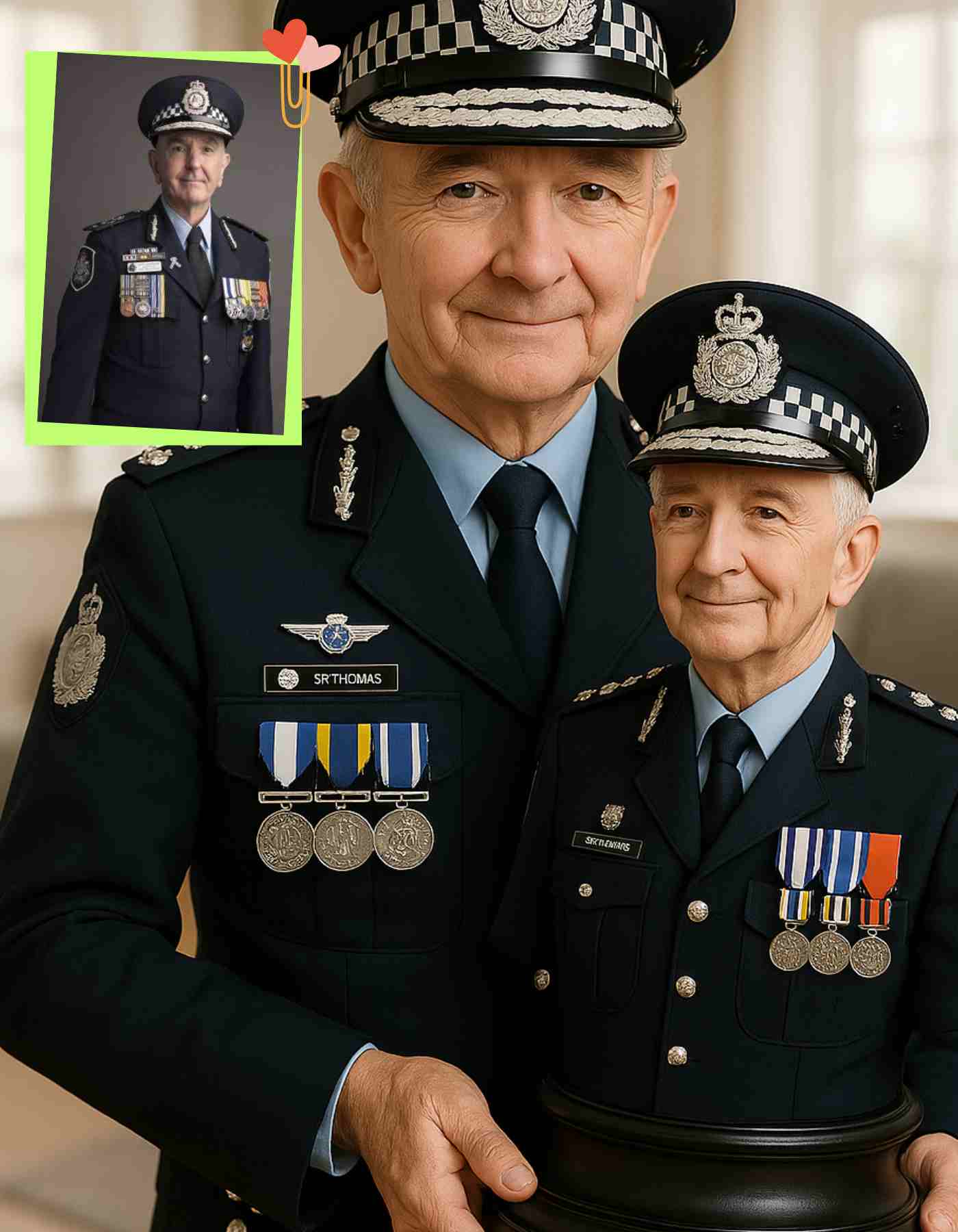 Custom Police gifts- Custom made Personalized Police Officer Gifts / Sculptures