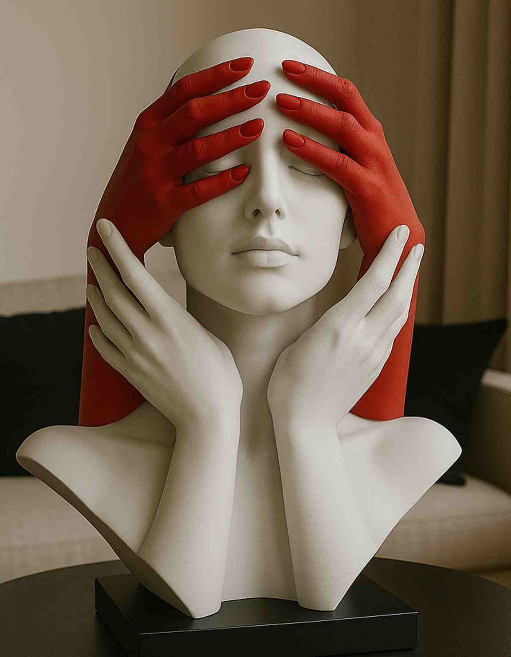 Echo Bloom | Resin Modern Decor for Shelves & Desk Top