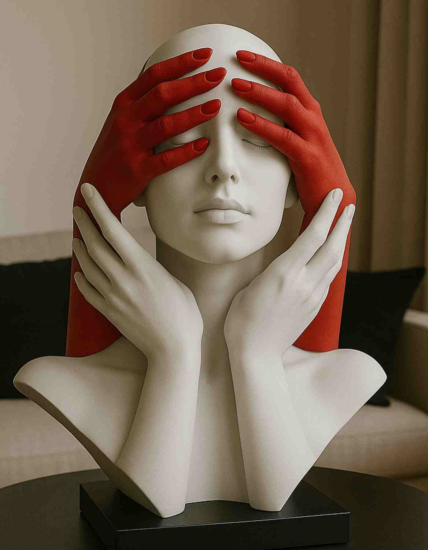 Echo Bloom | Resin Modern Decor for Shelves & Desk Top