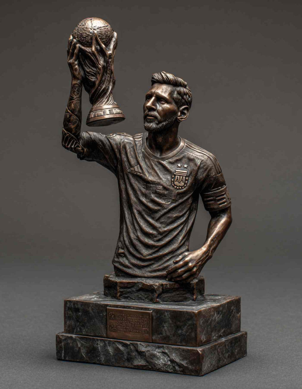 Custom Messi sculpture in your fave outfit and pose
