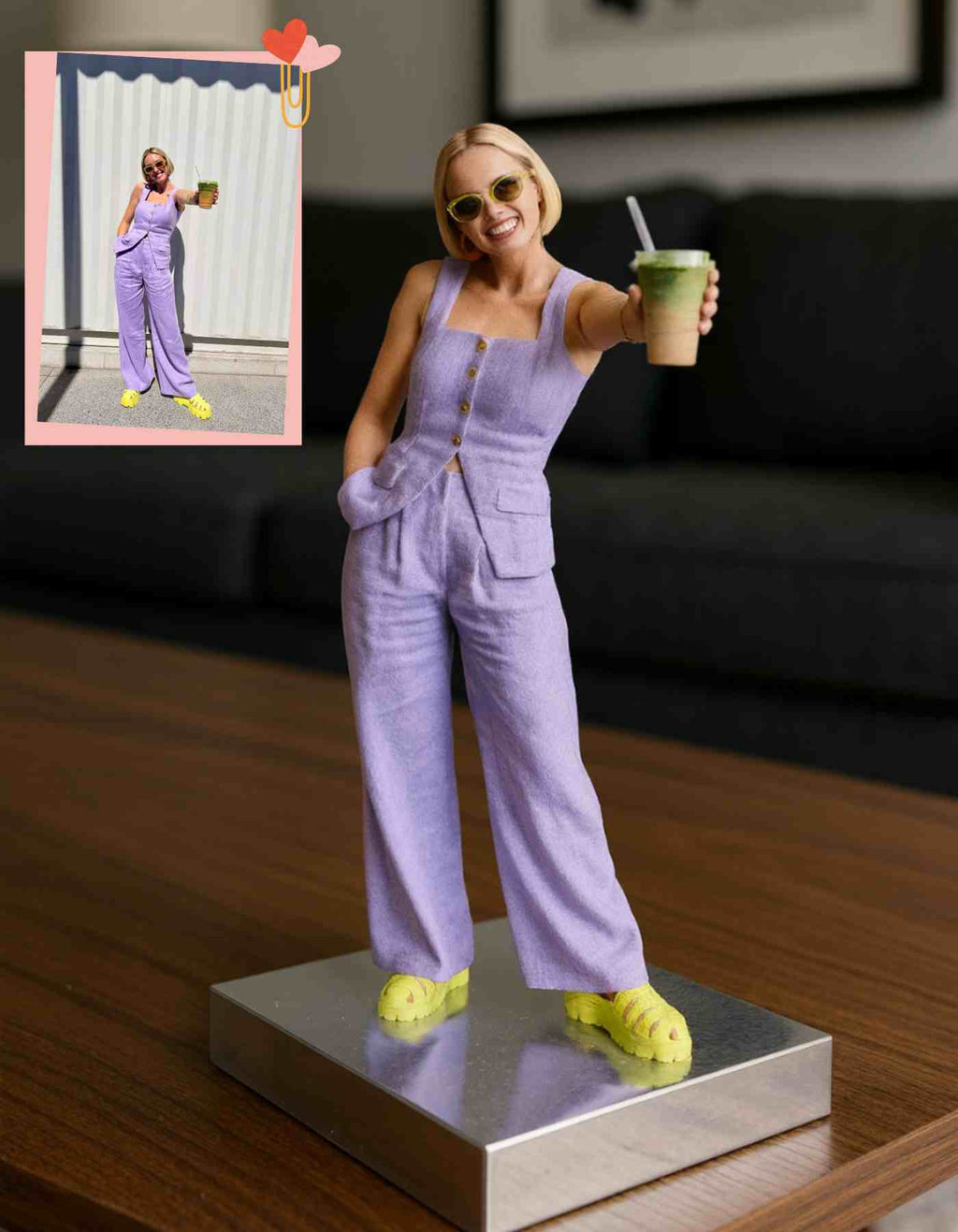 3D Mini Me figurines in any pose you choose