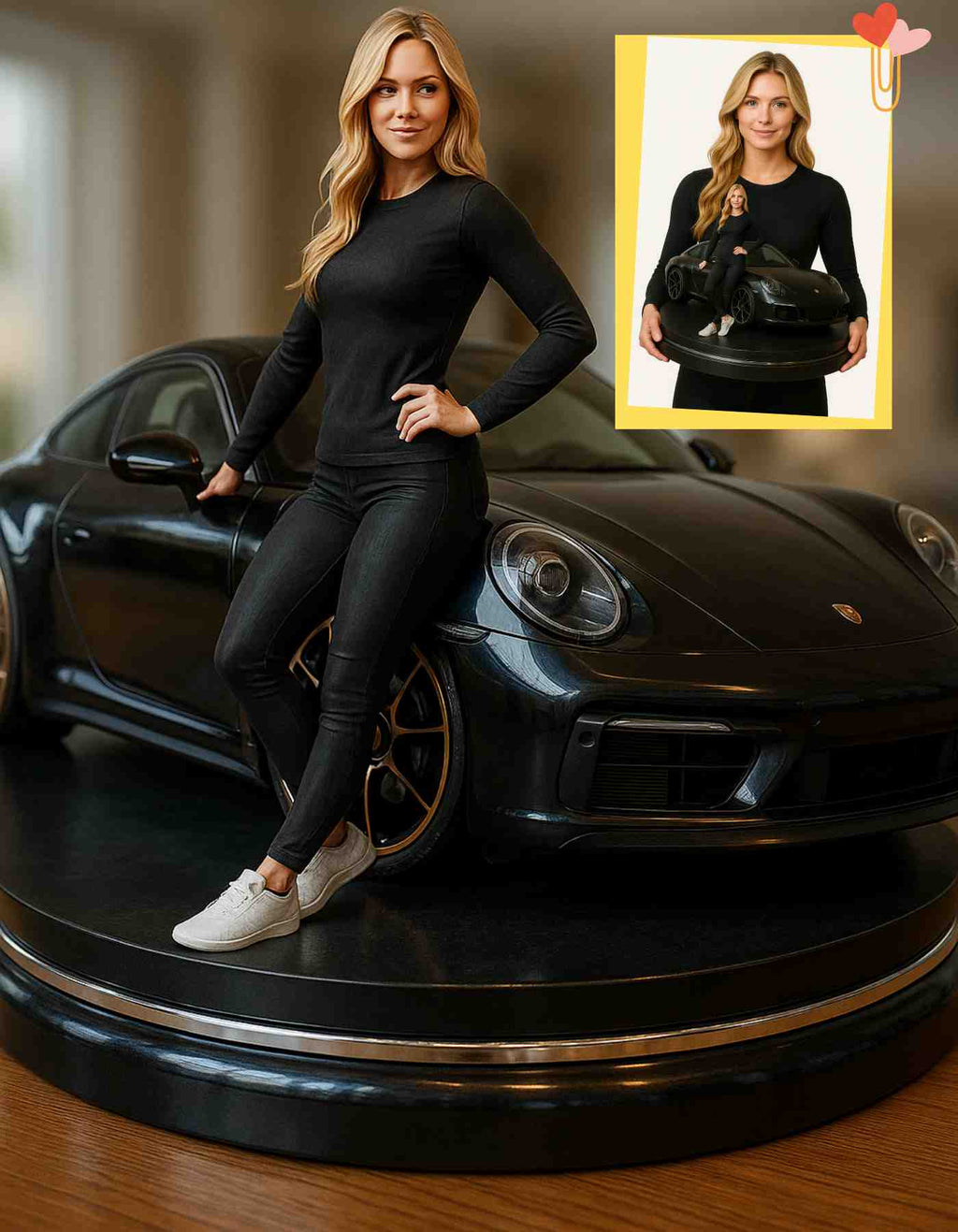 Unique gifts for car lovers- Custom made from pics