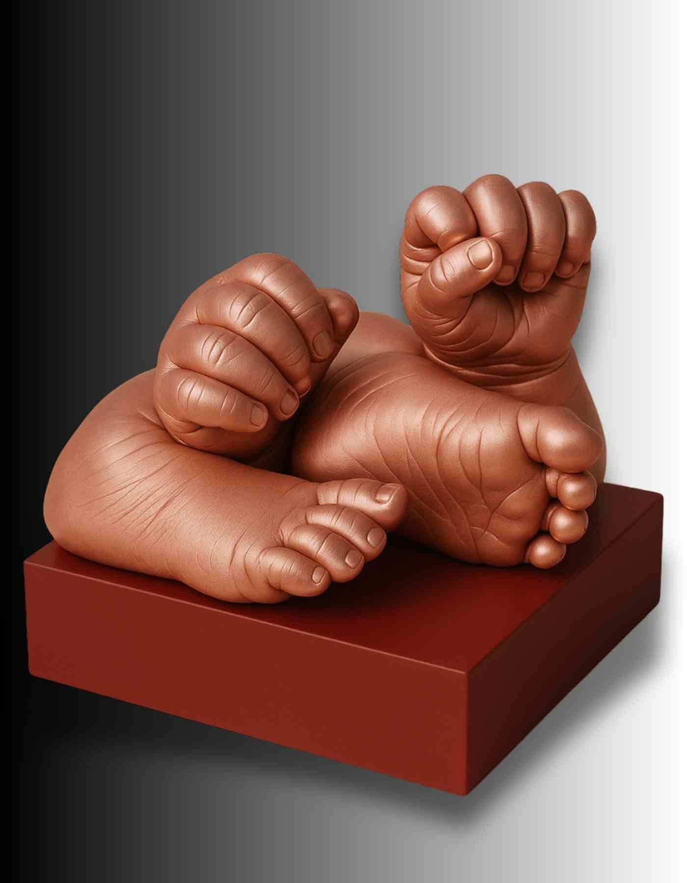 Baby Hands and Feet Sculptures : Custom made Hand & feet sculpture ( Just from baby Pics)