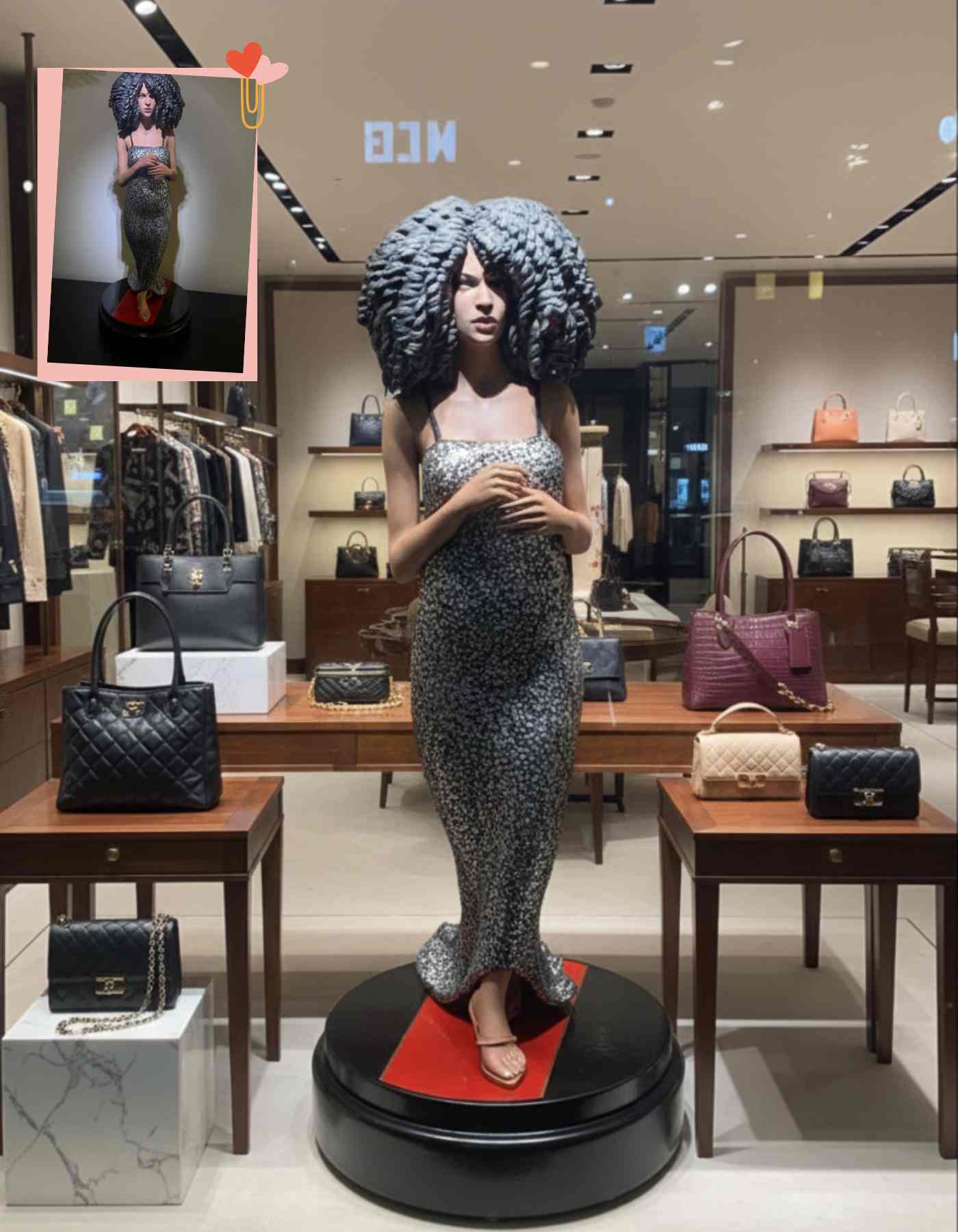 Custom Sculptures for Luxury StoreFront