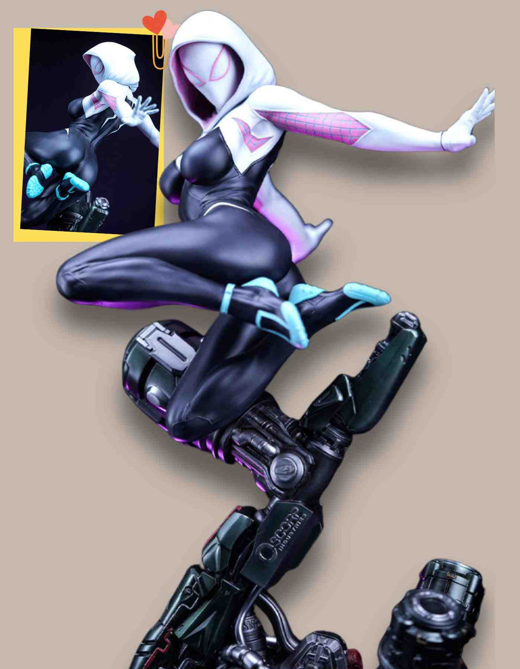 Sideshow Alternatives:  3D Sculpted & 3D printed in any pose you want ( we can make any customization)