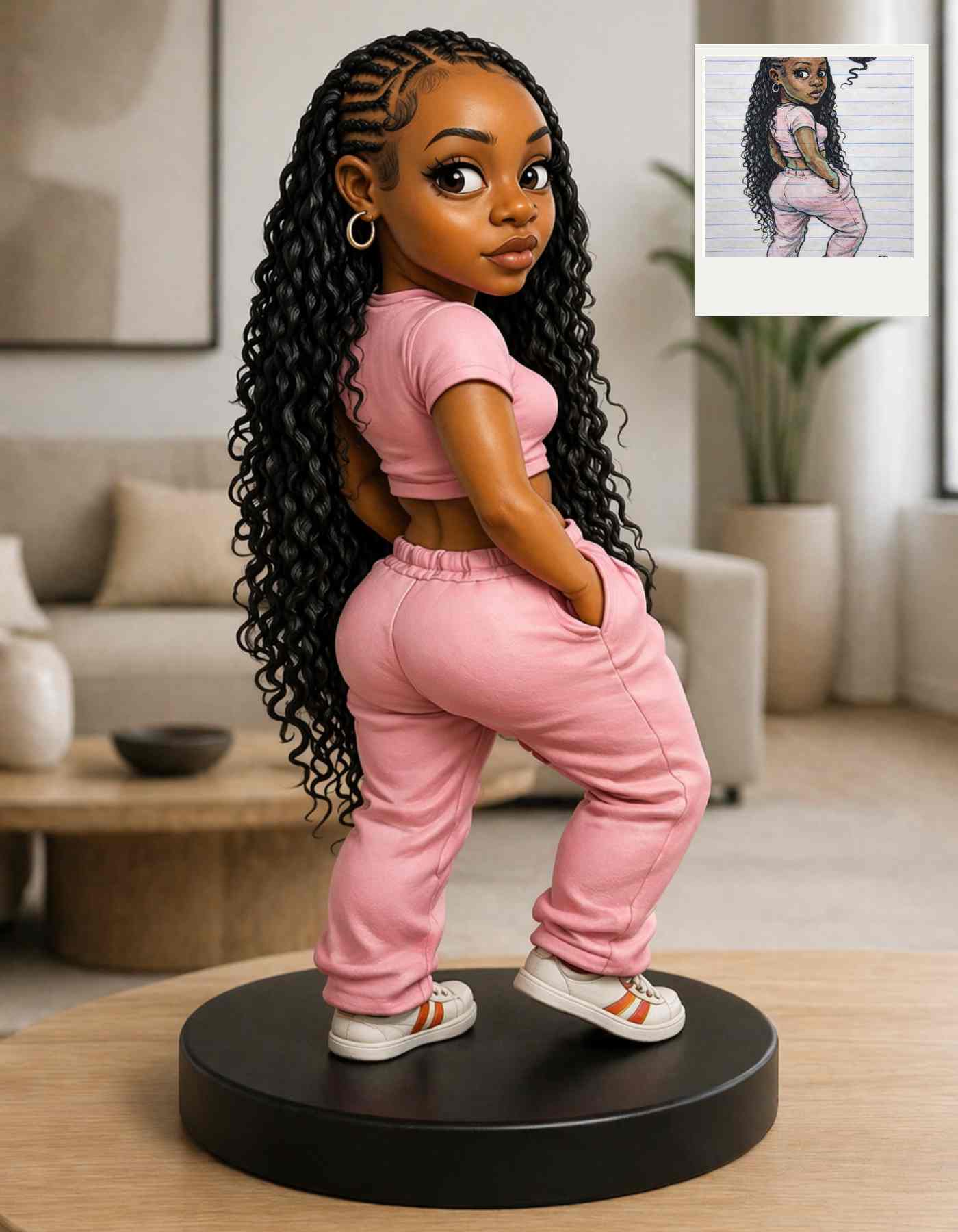 Caricature Sculpture : 3D caricature from photo