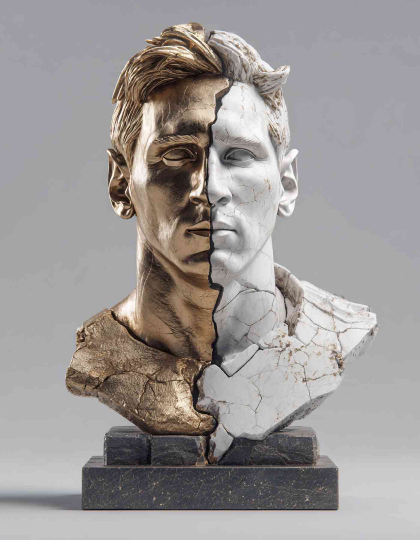 Custom Messi sculpture in your fave outfit and pose