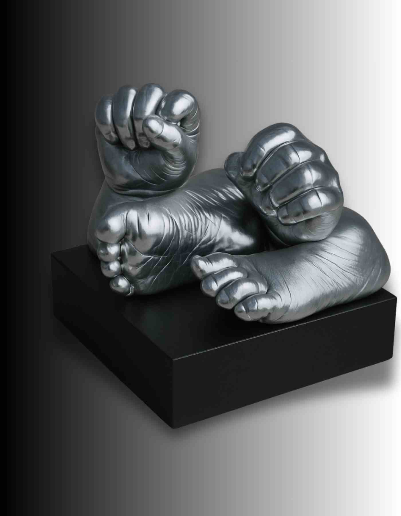 Baby Hands and Feet Sculptures : Custom made Hand & feet sculpture ( Just from baby Pics)