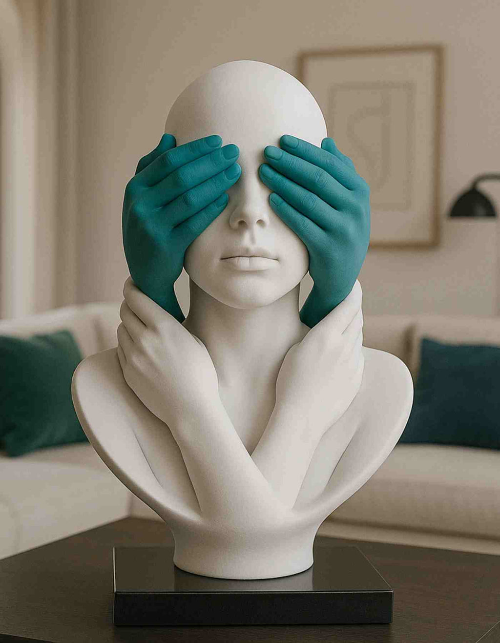 Echo Bloom | Resin Modern Decor for Shelves & Desk Top